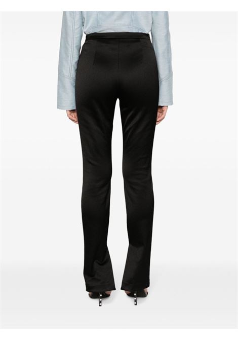 Black stretch-satin tailored trousers - women ALEXANDER WANG | 1WC4234638001